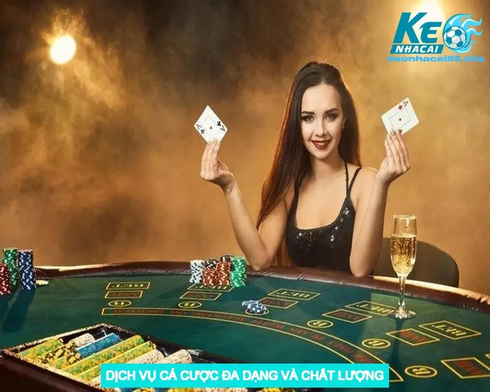 BOM88 - Trải Nghiệm Cá Cược Hàng Đầu Trên Toàn Cầu 2 Dịch Vụ Cá Cược Đa Dạng và Chất Lượng